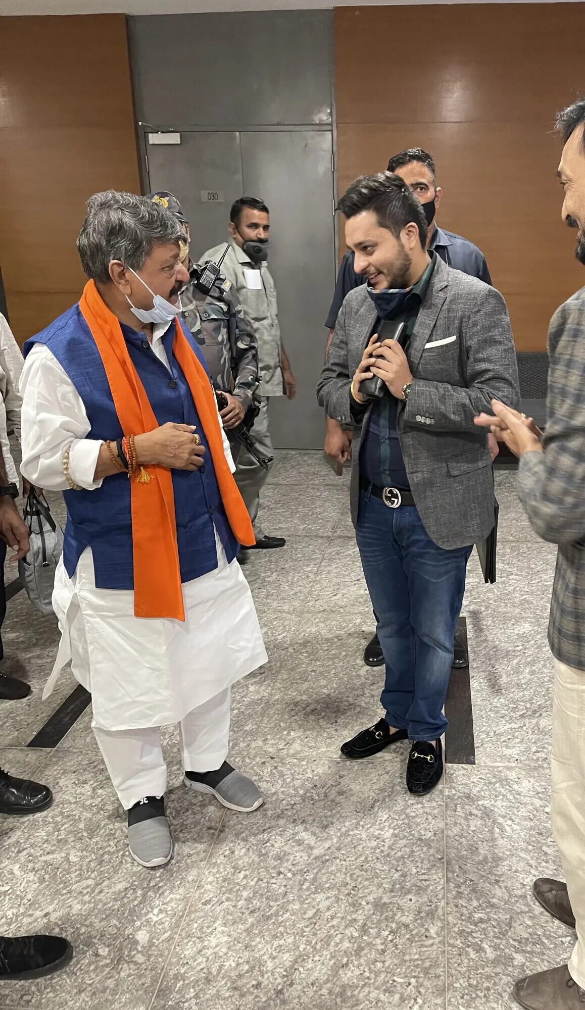 Nitish Jindal in conversation with senior public leader Shri Kailash Vijayvargiya