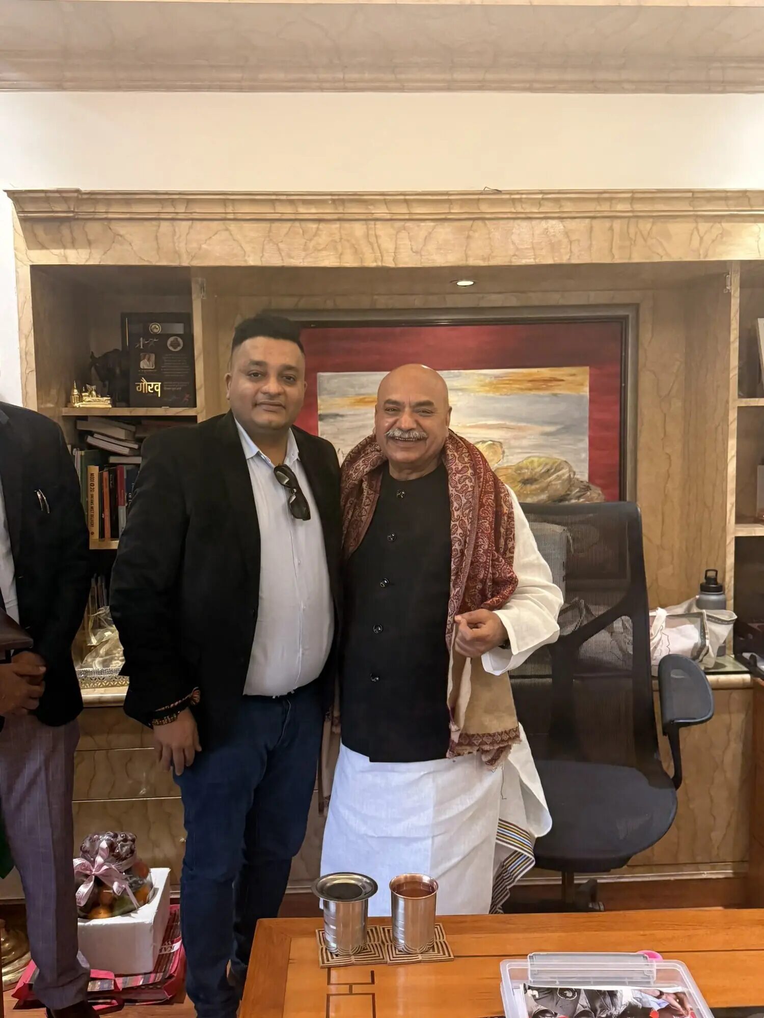 Nitish Jindal during a public leadership engagement